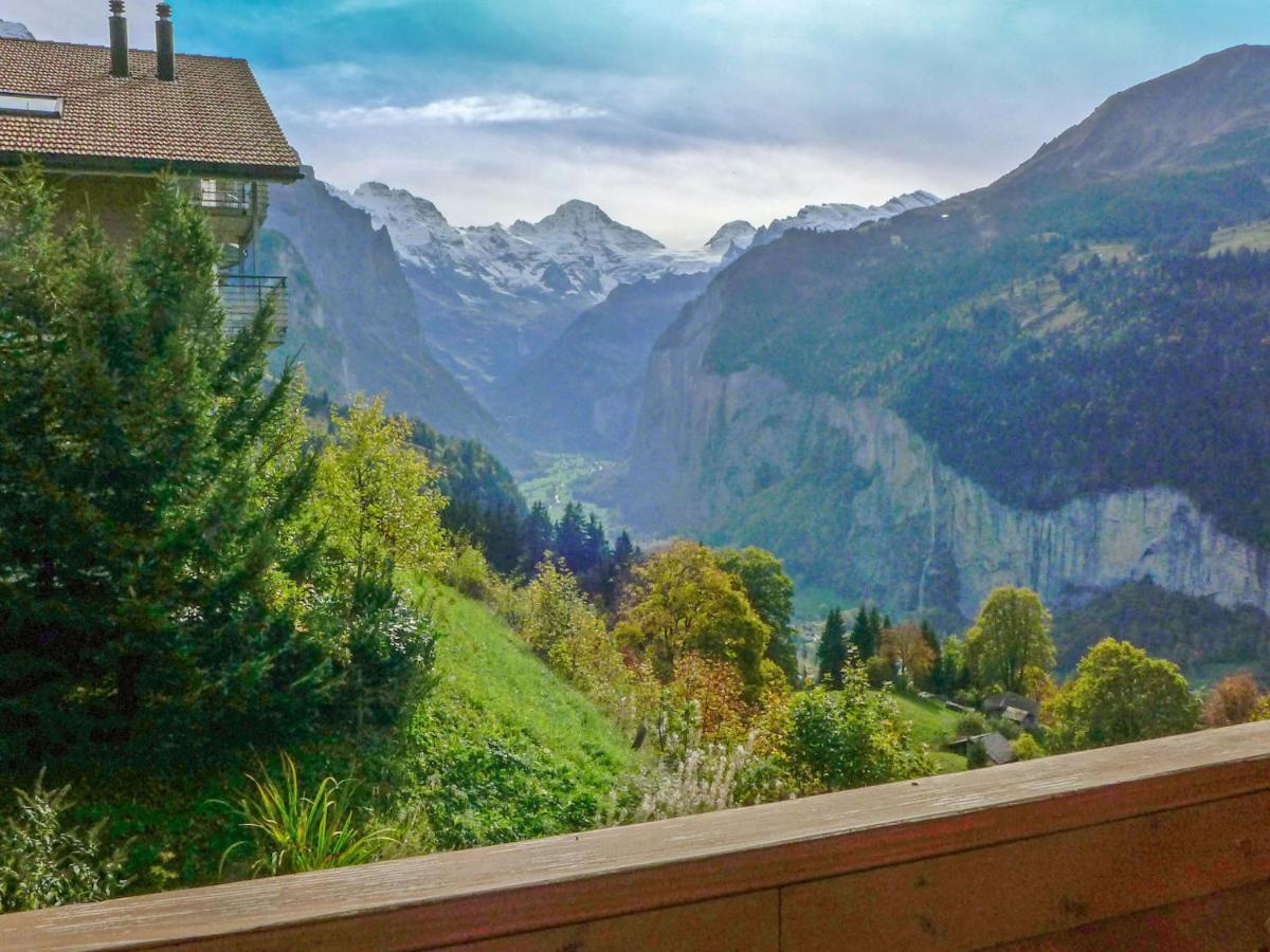 Apartment Panorama By Interhome Wengen Eksteriør billede
