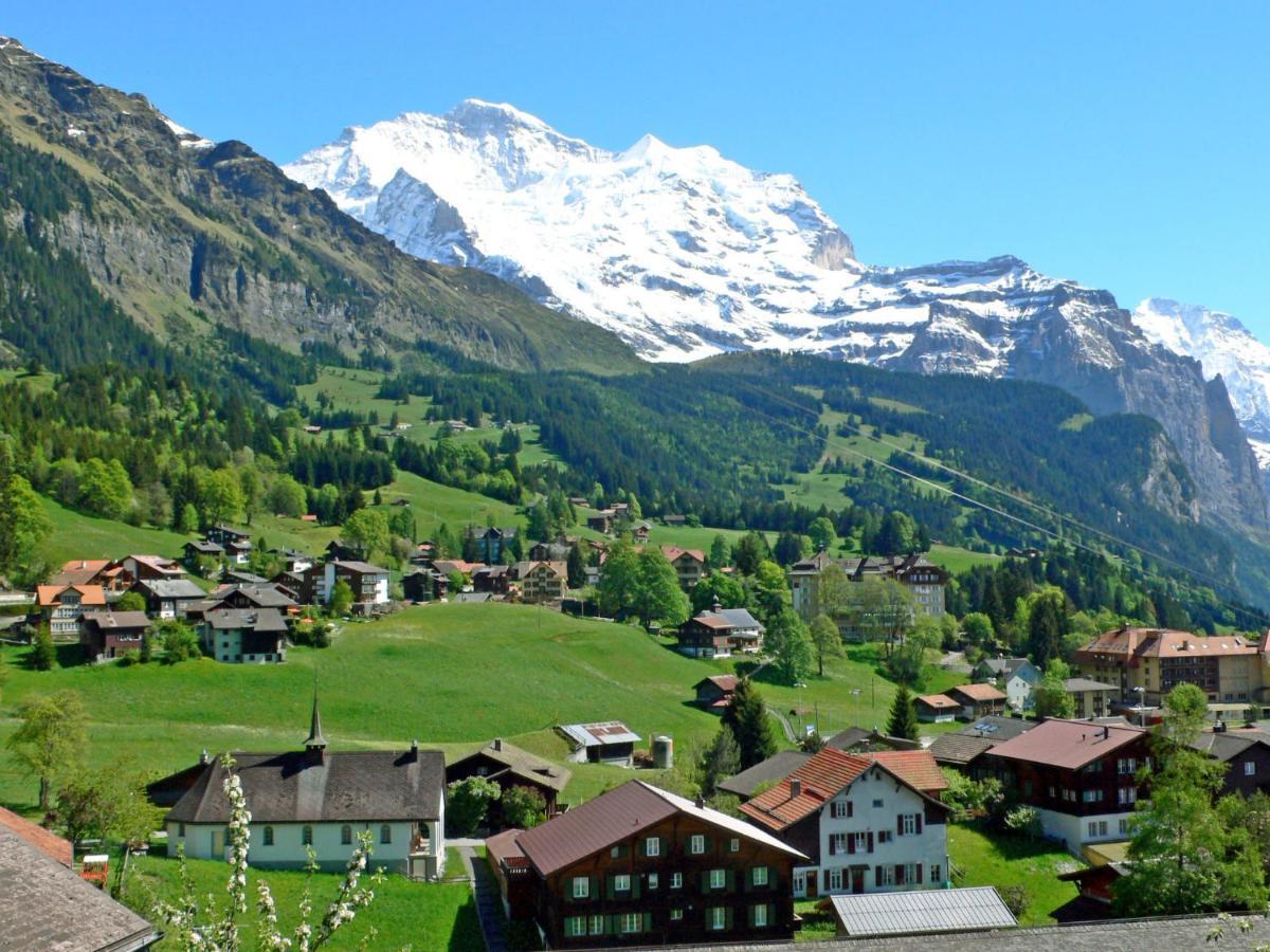 Apartment Panorama By Interhome Wengen Eksteriør billede